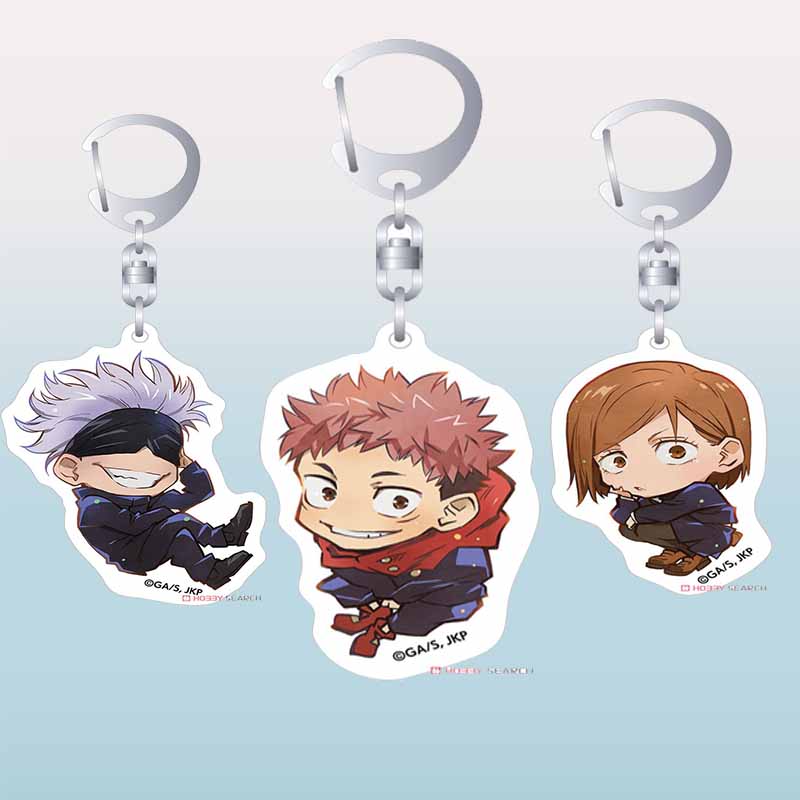 Jjk Anime Merchandise - Porte-clés en acrylique pour fans de