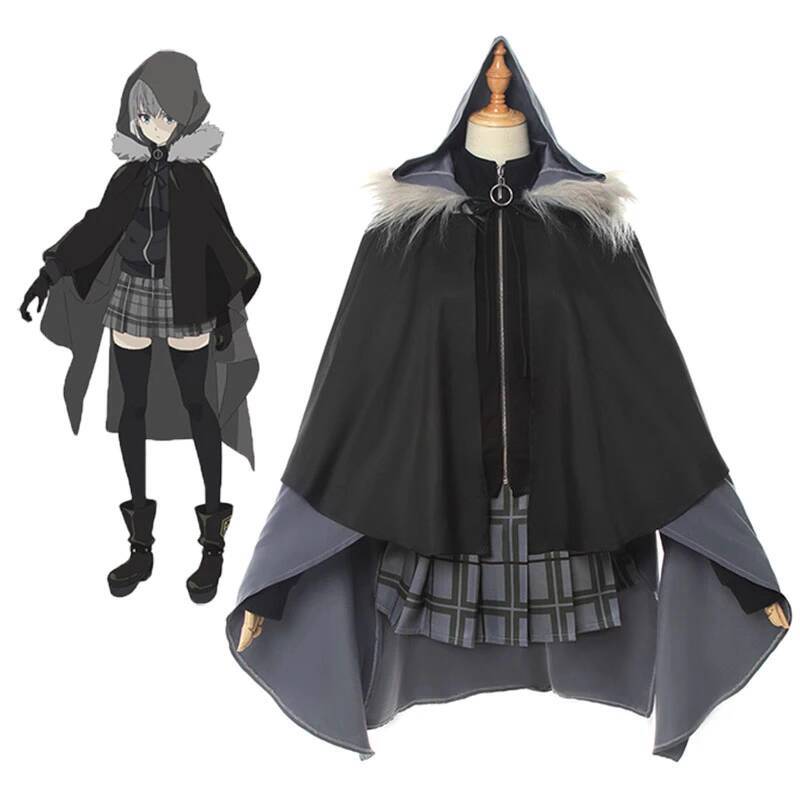 Fate Anime Merchandise - Costume de Cosplay gris pour livre