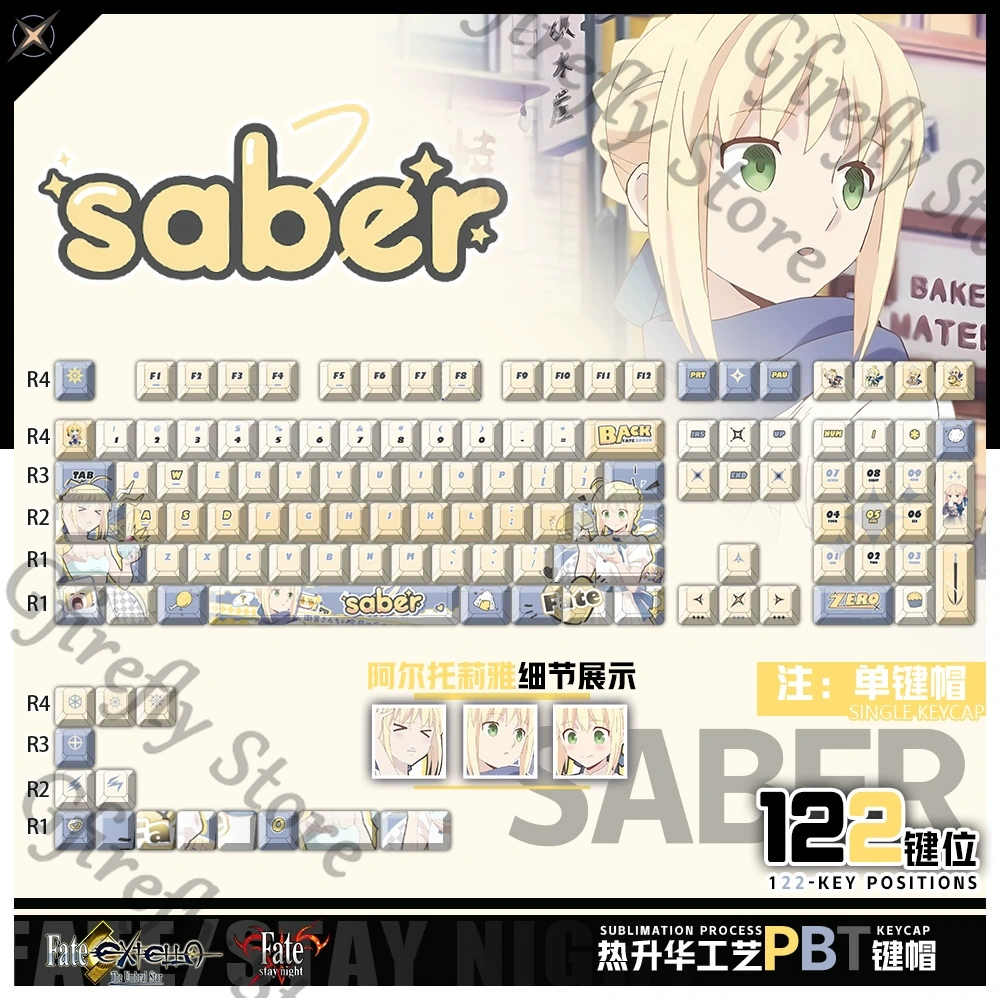 Fate Anime Merchandise - FATE Altria Pendragon – capuchons de