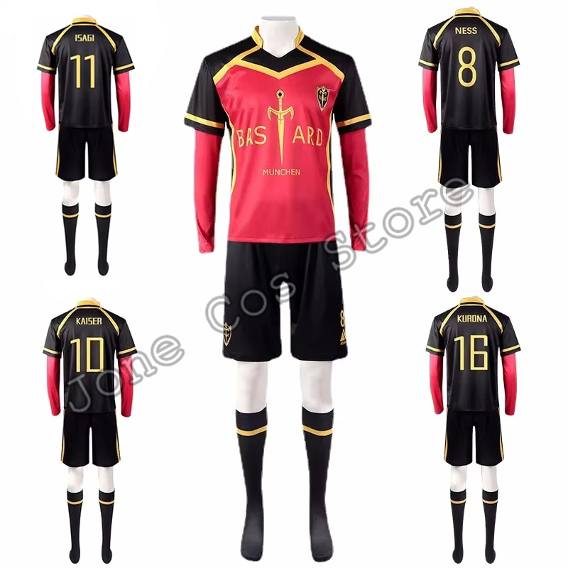 Anime Themed Merchandise - Maillot de Cosplay Kaiser Anime Isagi