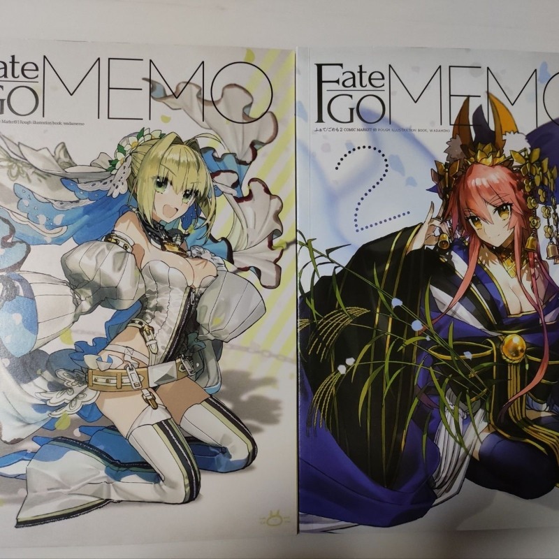 Fate Anime Merchandise - 2 livres Fate GO MEMO 1