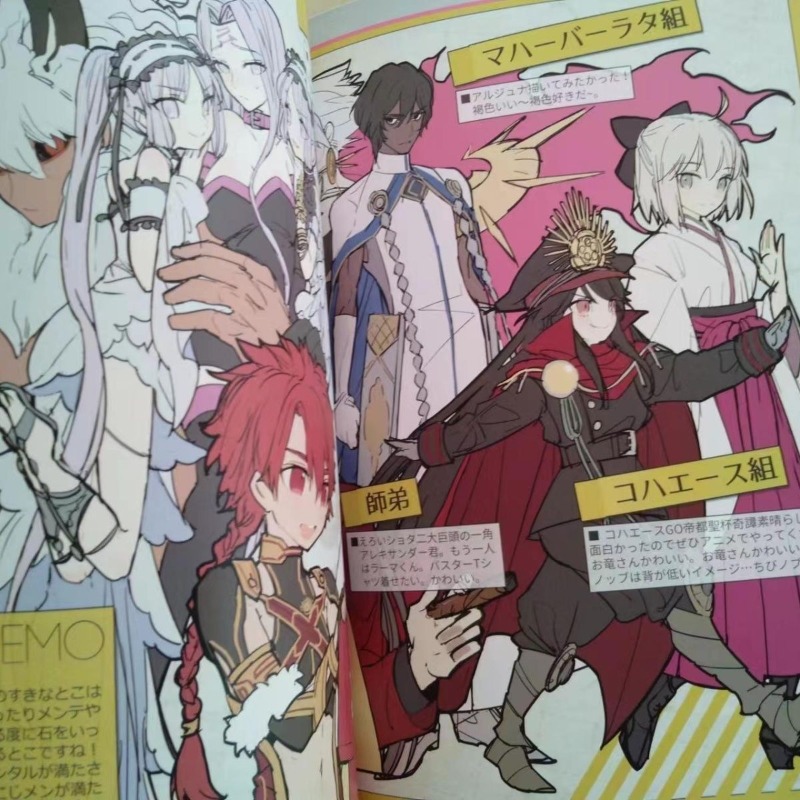 Fate Anime Merchandise - 2 livres Fate GO MEMO 1
