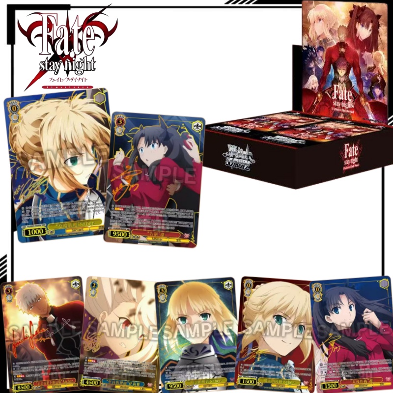 Fate Anime Merchandise - Cartes à collectionner FATE/STAY NIGHT version