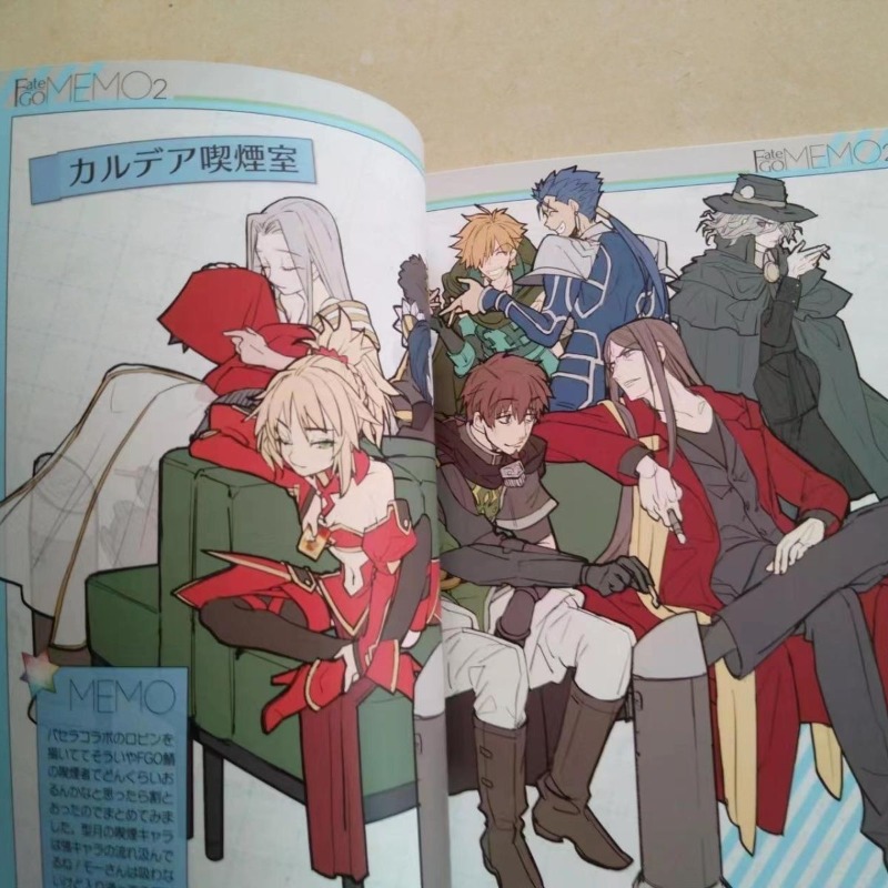 2 livres Fate GO MEMO 1 2 Art  - Fate Anime Merchandise avis et prix